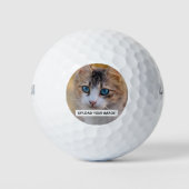 Upload je Cute Cat Photo Golfballen (Voorkant)