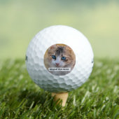 Upload je Cute Cat Photo Golfballen (Insitu Shirt)