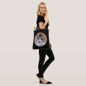 Upload je Cute Cat Photo Tote Bag (Op model)