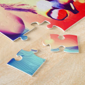 Upload je eigen aangepaste foto, uniek op maat legpuzzel (Zijkant)