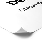 Upload Je Eigen Afbeelding | Gepersonaliseerd Poster (Hoek)