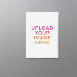 Upload je eigen Afbeelding op ware grootte Magneet