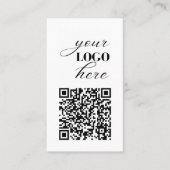 Upload je eigen afdrukken van een aangepaste logo- visitekaartje (Voorkant)