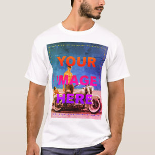 Upload je eigen art of foto T-Shirt