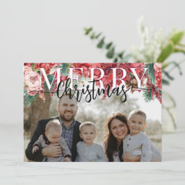 Upload je eigen, doe-het-zelf vrolijke kerst Kaart