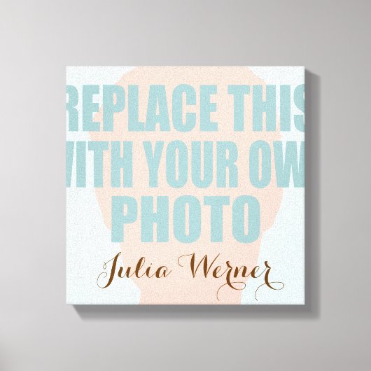 Upload je eigen foto canvas afdruk (Voorkant)