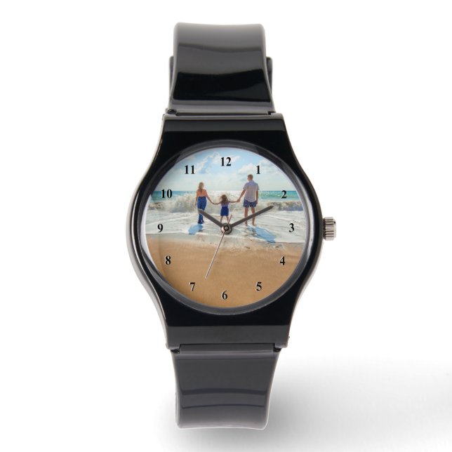 Upload Je Eigen Foto Horloge Gepersonaliseerd Cade (Voorkant)