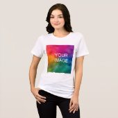 Upload je eigen foto Koop online winkel Vrouwen Wi Tri-Blend Shirt (Voorkant volledig)