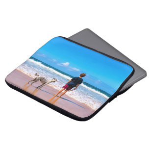 Upload je eigen huisdier foto laptop sleeve cadeau