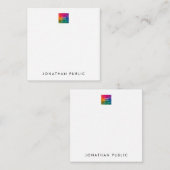 Upload je eigen Logo hier Sjabloon op maat (Voorkant / Achterkant)