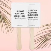 Upload je eigen ontwerp Aangepast trouwprogramma Handwaaier