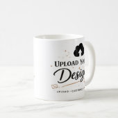 Upload je eigen ontwerp Aangepaste branding Koffiemok (Voorkant rechts)