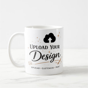 Upload je eigen ontwerp Aangepaste branding  Koffiemok