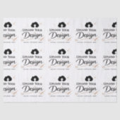 Upload je eigen ontwerp Aangepaste branding  Tissuepapier (Voorkant)