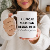 Upload Je Eigen Ontwerp Aangepaste Foto 20oz Jumbo Grote Koffiekop