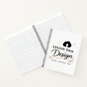 Upload Je Eigen Ontwerp Aangepaste Merknaam Notitieboek (Binnen)