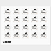 Upload Je Eigen Ontwerp Custom Branding Vierkante Sticker (Vel)