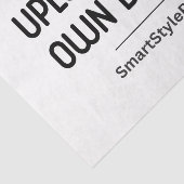 Upload Je Eigen Ontwerp | Gepersonaliseerd Tissuepapier (Detail)