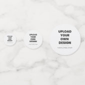 Upload Je Eigen Ontwerp Hier | Aangepaste Sjabloon Confetti (Achterkanten)