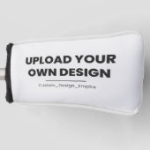 Upload Je Eigen Ontwerp Hier | Aangepaste Sjabloon Golfheadcover (Voorkant)