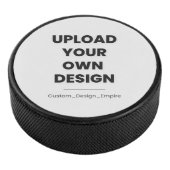 Upload Je Eigen Ontwerp Hier | Aangepaste Sjabloon Hockey Puck (3/4)