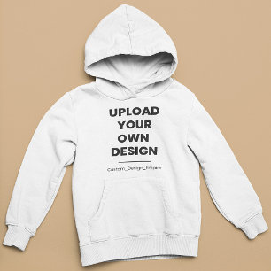 Upload Je Eigen Ontwerp Hier Aangepaste Sjabloon Hoodie