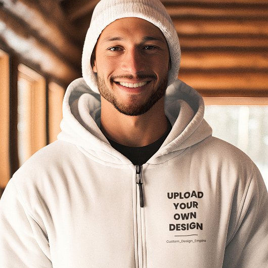 Upload Je Eigen Ontwerp Hier | Aangepaste Sjabloon Hoodie