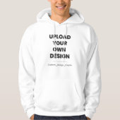 Upload Je Eigen Ontwerp Hier | Aangepaste Sjabloon Hoodie (Voorkant)