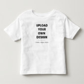 Upload Je Eigen Ontwerp Hier | Aangepaste Sjabloon Kinder Shirts (Voorkant)