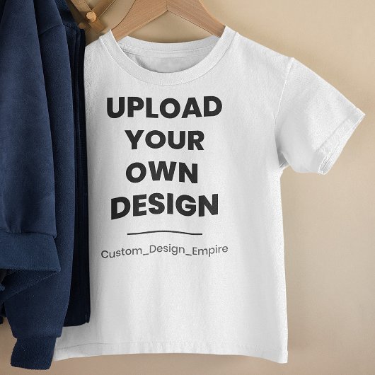 Upload Je Eigen Ontwerp Hier | Aangepaste Sjabloon Kinder Shirts