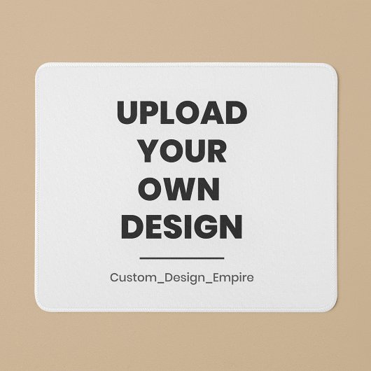 Upload Je Eigen Ontwerp Hier | Aangepaste Sjabloon Muismat