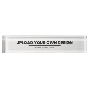 Upload Je Eigen Ontwerp Hier   Aangepaste Sjabloon Naambordje