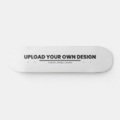 Upload Je Eigen Ontwerp Hier | Aangepaste Sjabloon Persoonlijk Skateboard (Horizontaal)