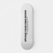 Upload Je Eigen Ontwerp Hier | Aangepaste Sjabloon Persoonlijk Skateboard (Voorkant)
