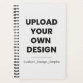 Upload Je Eigen Ontwerp Hier | Aangepaste Sjabloon Planner (Voorkant)