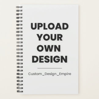 Upload Je Eigen Ontwerp Hier | Aangepaste Sjabloon Planner