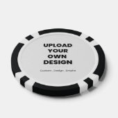 Upload Je Eigen Ontwerp Hier | Aangepaste Sjabloon Poker Chips (Enkel)