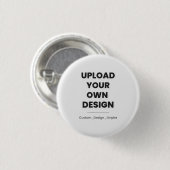 Upload Je Eigen Ontwerp Hier | Aangepaste Sjabloon Ronde Button 3,2 Cm (Voorkant /achterkant)