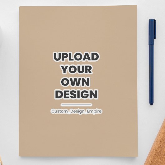 Upload Je Eigen Ontwerp Hier | Aangepaste Sjabloon Sticker