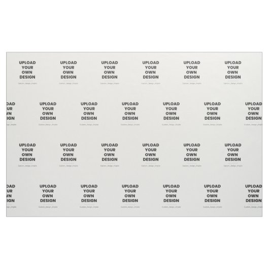 Upload Je Eigen Ontwerp Hier | Aangepaste Sjabloon Stof (Fat Quarter)