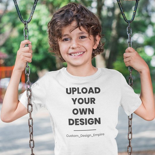 Upload Je Eigen Ontwerp Hier | Aangepaste Sjabloon T-shirt