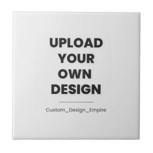 Upload Je Eigen Ontwerp Hier   Aangepaste Sjabloon Tegeltje