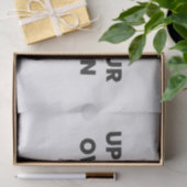 Upload Je Eigen Ontwerp Hier | Aangepaste Sjabloon Tissuepapier (Geschenk)