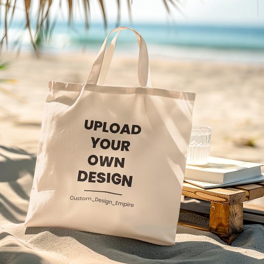 Upload Je Eigen Ontwerp Hier | Aangepaste Sjabloon Tote Bag