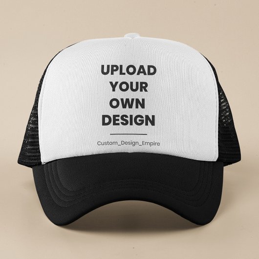 Upload Je Eigen Ontwerp Hier | Aangepaste Sjabloon Trucker Pet