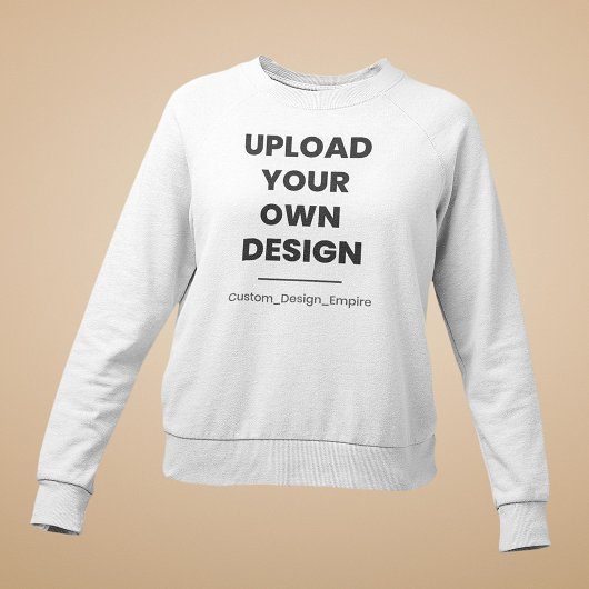 Upload Je Eigen Ontwerp Hier | Aangepaste Sjabloon Trui