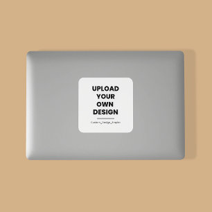 Upload Je Eigen Ontwerp Hier Aangepaste Sjabloon Vierkante Sticker