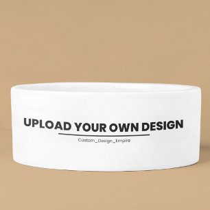 Upload Je Eigen Ontwerp Hier Aangepaste Sjabloon Voerbakje