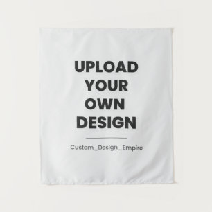 Upload Je Eigen Ontwerp Hier Aangepaste Sjabloon Wandkleed
