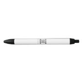 Upload Je Eigen Ontwerp Hier | Aangepaste Sjabloon Zwarte Inkt Pen (Voorkant)